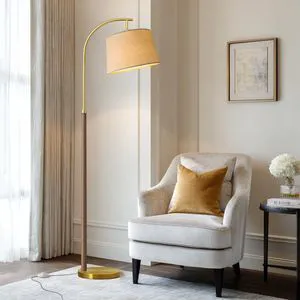 62.5" Wood Floor Lamps for Living Room with Foot Switch Tall Standing Lamp Arc Floor Lamps for Bedroom Mid Century Modern Corner Gold Floor Lamps for Office Nursery Industrial Reading Lamp, Chestnut 62.5" Wood Floor Lamps for Living Room with Foot Switch Tall Standing Lamp Arc Floor Lamps for Bedroom Mid Century Modern Corner Gold Floor Lamps for Office Nursery Industrial Reading Lamp, Chestnut