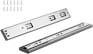 10 Pairs 16 Inch Soft Close Drawer Slides 14 16 18 20 22 24 Inch Heavy Duty Side Mount Rails,Ball Bearing Full Extension Noiseless Dresser Drawer Slides, 100 Lbs Load Capacity 10 Pairs 16 Inch Soft Close Drawer Slides 14 16 18 20 22 24 Inch Heavy Duty Side Mount Rails,Ball Bearing Full Extension Noiseless Dresser Drawer Slides, 100 Lbs Load Capacity