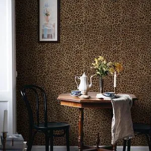 Upgraded 3D Faux Fur Leopard Print Wallpaper 17.3"x1200" Removable Peel and Stick Contact Paper, Brown & Black Cheetah Animal Print, Renter Friendly Wall Decor for Bedroom, Bathroom, Closet Upgraded 3D Faux Fur Leopard Print Wallpaper 17.3"x1200" Removable Peel and Stick Contact Paper, Brown & Black Cheetah Animal Print, Renter Friendly Wall Decor for Bedroom, Bathroom, Closet