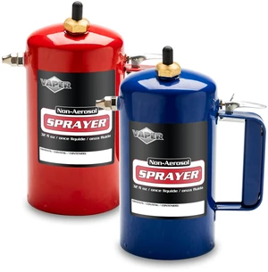 19421 2-Piece Spot Spray Non-Aerosol Sprayer Set, Red & Blue 32 oz. Refillable Pressurized Sprayers for use with Solvents, Degreasers, Lubricants & Oils 19421 2-Piece Spot Spray Non-Aerosol Sprayer Set, Red & Blue 32 oz. Refillable Pressurized Sprayers for use with Solvents, Degreasers, Lubricants & Oils