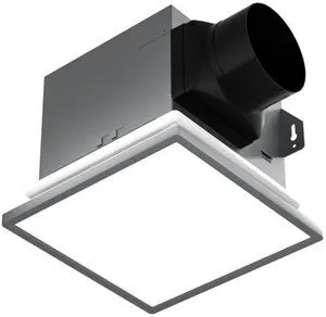 Modern Nickel Bathroom Fan with Light, 80CFM,1.5Sone 1000lm Dimmable 5CCT LED Light Selectable, Quiet Ventilation fan with night light,Energy Star Certified Modern Nickel Bathroom Fan with Light, 80CFM,1.5Sone 1000lm Dimmable 5CCT LED Light Selectable, Quiet Ventilation fan with night light,Energy Star Certified