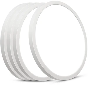 4-Pack 12" LED Flush Mount Ceiling Light 6000K, 24W, Non-Dimmable Cool White, 2400LM, 240W Equiv. White Round Flat Bedroom Lights, Foyer, Hallway, Porch, Kitchen, Entryway, Living Room 4-Pack 12" LED Flush Mount Ceiling Light 6000K, 24W, Non-Dimmable Cool White, 2400LM, 240W Equiv. White Round Flat Bedroom Lights, Foyer, Hallway, Porch, Kitchen, Entryway, Living Room