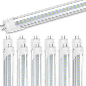 3FT LED Tube Light, Type A+B, 5000K Daylight, 12 Pack 14W(30W Equiv.), 1600LM, F25T8/F30T12 LED Replacement, Double-Ended Power, Clear Cover, ETL Listed 3FT LED Tube Light, Type A+B, 5000K Daylight, 12 Pack 14W(30W Equiv.), 1600LM, F25T8/F30T12 LED Replacement, Double-Ended Power, Clear Cover, ETL Listed
