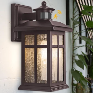 Exterior Light Fixtures Motion Sensor Wall Mount Oil Rubbed Bronze Exterior Wall Mount with E26 Sockets & Tempered Glass, Waterproof Outdoor & Indoor Lights for House, Porch, Garage, White Exterior Light Fixtures Motion Sensor Wall Mount Oil Rubbed Bronze Exterior Wall Mount with E26 Sockets & Tempered Glass, Waterproof Outdoor & Indoor Lights for House, Porch, Garage, White