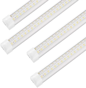 Led Shop Lights, 4FT LED Light 50W 6500K 7000LM Daylight,Led Garage Light,Linkable Clear Cover Integrated V-Shape for Garage Warehouse Workbench Workshop(4-Pack) Led Shop Lights, 4FT LED Light 50W 6500K 7000LM Daylight,Led Garage Light,Linkable Clear Cover Integrated V-Shape for Garage Warehouse Workbench Workshop(4-Pack)