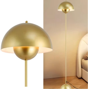 Mid-Century Modern Metal Bud Floor Lamp for Home and Office, Pearl Gold Indirect lighting, fits narrow spaces,fit for bedroom, living room & office, match with modern, industrial, farmhouse decor Mid-Century Modern Metal Bud Floor Lamp for Home and Office, Pearl Gold Indirect lighting, fits narrow spaces,fit for bedroom, living room & office, match with modern, industrial, farmhouse decor