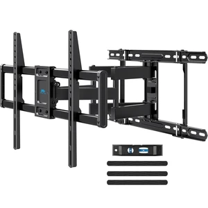 TV Wall Mount for Most 42-84 Inch TVs, Full Motion TV Mount UL Listed Premium TV Bracket with Articulating Arms, Max VESA 600x400mm and 110LBS, Fits 16", 18", 24" Studs, MD2296-24K TV Wall Mount for Most 42-84 Inch TVs, Full Motion TV Mount UL Listed Premium TV Bracket with Articulating Arms, Max VESA 600x400mm and 110LBS, Fits 16", 18", 24" Studs, MD2296-24K