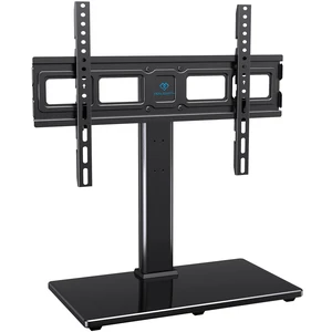 Swivel Universal TV Stand Mount for 32-86 Inch LCD OLED Flat/Curved Screen TVs up to 99lbs-Height Adjustable Table Top TV Stand/Base with Tempered Glass Base&Wire Management,VESA 600x400mm Swivel Universal TV Stand Mount for 32-86 Inch LCD OLED Flat/Curved Screen TVs up to 99lbs-Height Adjustable Table Top TV Stand/Base with Tempered Glass Base&Wire Management,VESA 600x400mm