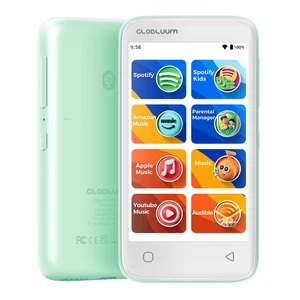 MP3 Player for Kids, Parental Controls, Spotify Compatible, Audible, 16GB Kids Music Streaming, No Browser, Parent Approved Apps, 4" Touchscreen, WiFi and Bluetooth 5.0, Lightweight, Pearl Green MP3 Player for Kids, Parental Controls, Spotify Compatible, Audible, 16GB Kids Music Streaming, No Browser, Parent Approved Apps, 4" Touchscreen, WiFi and Bluetooth 5.0, Lightweight, Pearl Green