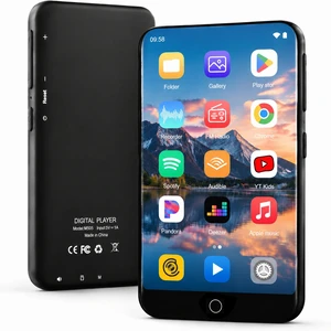 80GB MP3 Player with Bluetooth and WiFi, Android OS, 4" Touch Screen Spotify Music&Video Player, Built-in Speaker, FM Radio, MP4 Player for Kids 80GB MP3 Player with Bluetooth and WiFi, Android OS, 4" Touch Screen Spotify Music&Video Player, Built-in Speaker, FM Radio, MP4 Player for Kids