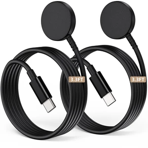 2Pack USB C Charger for Samsung Galaxy Watch for Watch 8/8 Classic Magnetic for Samsung Watch Ultra/7/6/6 Classic/5/5 Pro/4/4 Classic/3/Active/FE Charging Dock Accessories 3.3FT (Not for 9/Ultra 2) 2Pack USB C Charger for Samsung Galaxy Watch for Watch 8/8 Classic Magnetic for Samsung Watch Ultra/7/6/6 Classic/5/5 Pro/4/4 Classic/3/Active/FE Charging Dock Accessories 3.3FT (Not for 9/Ultra 2)