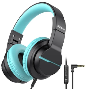HS19 Kids Headphones for School, Over-Ear for Toddler Boys Girls SafeSound Tech, HD Mic Stereo Sound, Kids Headphones with Cord, FunShare Foldable 3.5mm Wired for iPad Computer Travel HS19 Kids Headphones for School, Over-Ear for Toddler Boys Girls SafeSound Tech, HD Mic Stereo Sound, Kids Headphones with Cord, FunShare Foldable 3.5mm Wired for iPad Computer Travel
