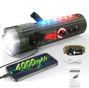 Emergency Crank Radio with AM/FM/SW, Portable Flashlight Radio Bluetooth Speaker,Warning Light,Reading Lamp,SOS Alarm,with Emegrency Bracelet,Thermal Blanket Emergency Crank Radio with AM/FM/SW, Portable Flashlight Radio Bluetooth Speaker,Warning Light,Reading Lamp,SOS Alarm,with Emegrency Bracelet,Thermal Blanket