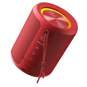 Portable Bluetooth Speaker, IPX7 Waterproof Wireless Speaker with 20W Loud Stereo Sound, 15H Playtime & Beat-Synced RGB Light, Small Outdoor Speaker for Shower, Pool, Beach,Hiking,Gifts(Red) Portable Bluetooth Speaker, IPX7 Waterproof Wireless Speaker with 20W Loud Stereo Sound, 15H Playtime & Beat-Synced RGB Light, Small Outdoor Speaker for Shower, Pool, Beach,Hiking,Gifts(Red)