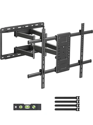 Heavy Duty TV Wall Mount for 60-120 Inch TVs Holds up to 264 lbs Swivel ±30° & Tilt +5°~-10° & Level ±5°, 3-27.8" Extension, Max VESA 900x600mm, Glare Reduction Tilt for Home Theater Setup Heavy Duty TV Wall Mount for 60-120 Inch TVs Holds up to 264 lbs Swivel ±30° & Tilt +5°~-10° & Level ±5°, 3-27.8" Extension, Max VESA 900x600mm, Glare Reduction Tilt for Home Theater Setup