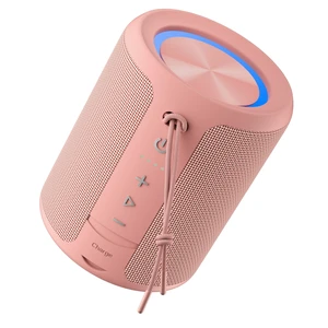Portable Bluetooth Speaker, IPX7 Waterproof Wireless Speaker with 20W Loud Stereo Sound, 15H Playtime & Beat-Synced RGB Light, Small Outdoor Speaker for Shower, Pool, Beach,Hiking,Gifts(Pink) Portable Bluetooth Speaker, IPX7 Waterproof Wireless Speaker with 20W Loud Stereo Sound, 15H Playtime & Beat-Synced RGB Light, Small Outdoor Speaker for Shower, Pool, Beach,Hiking,Gifts(Pink)