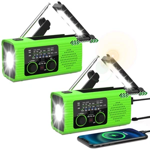 Emergency Weather Radio, 4000mAh NOAA Weather Radio Solar Charging Hand Crank Radio & USB Charged, Radios Portable Am Fm with LED Flashlight, Reading Lamp, SOS Alarm for Emergency Situation Emergency Weather Radio, 4000mAh NOAA Weather Radio Solar Charging Hand Crank Radio & USB Charged, Radios Portable Am Fm with LED Flashlight, Reading Lamp, SOS Alarm for Emergency Situation