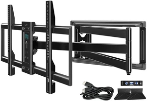 Corner TV Wall Mount Long Arm Full Motion Bracket for 3280 TVs 90° corner tv mount for wall,30.12" long extension,Pre-assembled,swivel tilt leveling,Holds 110 lbs,Max VESA 600x400mm Corner TV Wall Mount Long Arm Full Motion Bracket for 3280 TVs 90° corner tv mount for wall,30.12" long extension,Pre-assembled,swivel tilt leveling,Holds 110 lbs,Max VESA 600x400mm