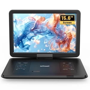 17.5" Portable DVD Player with 15.6" Large HD Swivel Screen, Black Region Free, For Seniors & Kids, 6 Hrs Battery, Dual Speakers, USB & SD Card, Sync to TV, For Travel, Road Trips & Home Use 17.5" Portable DVD Player with 15.6" Large HD Swivel Screen, Black Region Free, For Seniors & Kids, 6 Hrs Battery, Dual Speakers, USB & SD Card, Sync to TV, For Travel, Road Trips & Home Use