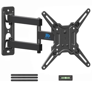 TV Wall Mount Swivel and Tilt Extend for Most 17-43 Inch TVs Full Motion Corner TV Mount, Articulating Wall Mount TV Bracket Swivel and Tilt, Single Stud Max VESA 200x200mm, Up to 50LBS TV Wall Mount Swivel and Tilt Extend for Most 17-43 Inch TVs Full Motion Corner TV Mount, Articulating Wall Mount TV Bracket Swivel and Tilt, Single Stud Max VESA 200x200mm, Up to 50LBS