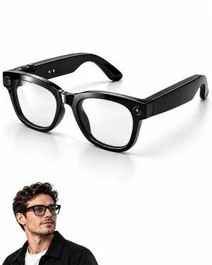 AI Smart Glasses with Camera,Bluetooth Camera Glasses for Men Women 1080P EIS Video, 8MP Camera, AI Image Recognition, Voice Help, 139+ Translation, Open-Ear Audio,IP65 Splash for Travel&Vlog AI Smart Glasses with Camera,Bluetooth Camera Glasses for Men Women 1080P EIS Video, 8MP Camera, AI Image Recognition, Voice Help, 139+ Translation, Open-Ear Audio,IP65 Splash for Travel&Vlog