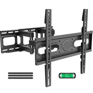 TV Wall Mount for Most 26-65 Inch Flat/Curved TVs, Full Motion TV Mount Fit 16" Wood Stud, Wall Mount TVs Bracket with Dual Swivel Articulating Arm Max VESA 400x400mm up to 99 LBS TV Wall Mount for Most 26-65 Inch Flat/Curved TVs, Full Motion TV Mount Fit 16" Wood Stud, Wall Mount TVs Bracket with Dual Swivel Articulating Arm Max VESA 400x400mm up to 99 LBS