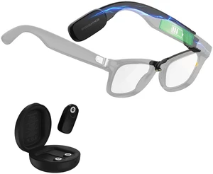 Carina C2 Power Pod for Meta RayBan Charger Wayfarer Large 53-22-155 for Gen1 & Gen2, Wearable Design Power Bank, Portable Battery Pack, Up to 3.6 Full Charges Carina C2 Power Pod for Meta RayBan Charger Wayfarer Large 53-22-155 for Gen1 & Gen2, Wearable Design Power Bank, Portable Battery Pack, Up to 3.6 Full Charges