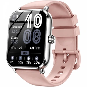 Smart Watch for Men Women, 1.83" HD Touch Screen Smartwatch with Bluetooth Call, 5 ATM Waterproof, 130+ Sport Modes Fitness Tracker Heart Rate Sleep Monitor Pedometer, Compatible with Android iPhone Smart Watch for Men Women, 1.83" HD Touch Screen Smartwatch with Bluetooth Call, 5 ATM Waterproof, 130+ Sport Modes Fitness Tracker Heart Rate Sleep Monitor Pedometer, Compatible with Android iPhone