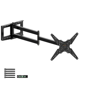 48" Extension Long Arm Rotating TV Wall Mount 26-65TV by Portrait Vertical 180°Rotation Extra Heavy Duty TV Wall Mount Max VESA 400x400mm, Load 110 lbs, 16'' Wood Stud Wall 48" Extension Long Arm Rotating TV Wall Mount 26-65TV by Portrait Vertical 180°Rotation Extra Heavy Duty TV Wall Mount Max VESA 400x400mm, Load 110 lbs, 16'' Wood Stud Wall