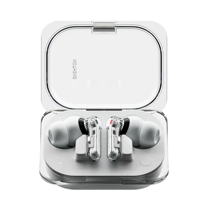 Ear (a) Wireless Earbuds, 45dB Hybrid Noise Cancelling Earbuds, Hi-Res Audio, Advanced Equaliser, Dual Connect, 6 Mics, 42.5H Playtime Ear Buds Wireless Bluetooth, White Ear (a) Wireless Earbuds, 45dB Hybrid Noise Cancelling Earbuds, Hi-Res Audio, Advanced Equaliser, Dual Connect, 6 Mics, 42.5H Playtime Ear Buds Wireless Bluetooth, White