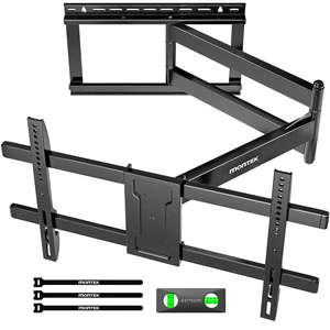 Long Arm TV Wall Mount for Most 43-80 Inch TVs, Up to 110 lbs 42 Inch Long Extension TV Mount, Swivel&Tilt&Leveling, Full Motion Wall Mount TV Bracket, Max VESA 600 x 400mm, 16,18 Studs Long Arm TV Wall Mount for Most 43-80 Inch TVs, Up to 110 lbs 42 Inch Long Extension TV Mount, Swivel&Tilt&Leveling, Full Motion Wall Mount TV Bracket, Max VESA 600 x 400mm, 16,18 Studs