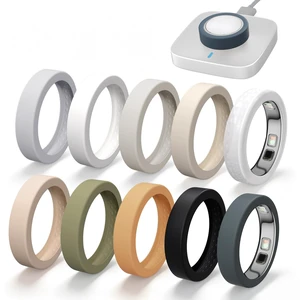 10 Pack Ring Cover Compatible with Oura Ring 5 Support Charging with Cover on, anti-scratch ultra-thin silicone, non-slip, anti-yellowing, assorted colors, skin-friendly 10 Pack Ring Cover Compatible with Oura Ring 5 Support Charging with Cover on, anti-scratch ultra-thin silicone, non-slip, anti-yellowing, assorted colors, skin-friendly