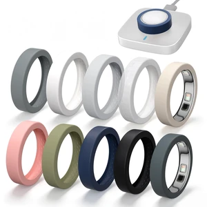 10 Pack Ring Cover Compatible with Oura Ring 5 Support Charging with Cover on, anti-scratch ultra-thin silicone, non-slip, anti-yellowing, assorted colors, skin-friendly 10 Pack Ring Cover Compatible with Oura Ring 5 Support Charging with Cover on, anti-scratch ultra-thin silicone, non-slip, anti-yellowing, assorted colors, skin-friendly