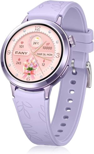 Luna Smart Watch for Women, 1.1" AMOLED Small Women's Smartwatch 24/7 Activity Tracker, Heart Rate Monitor, Sleep Monitor, Message Notifications, Long Battery Life Luna Smart Watch for Women, 1.1" AMOLED Small Women's Smartwatch 24/7 Activity Tracker, Heart Rate Monitor, Sleep Monitor, Message Notifications, Long Battery Life