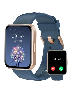 Smart Watches for Men Women, Bluetooth Calls, Fitness Tracker Blue for iPhone/Android Phones, 1.85" HD, Heart Rate Monitor Sleep Tracker, Step Calories Counter, 100+ Sports Types, Waterproof Smart Watches for Men Women, Bluetooth Calls, Fitness Tracker Blue for iPhone/Android Phones, 1.85" HD, Heart Rate Monitor Sleep Tracker, Step Calories Counter, 100+ Sports Types, Waterproof