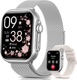 Smart Watch for Women, 1.85" Smartwatch for iPhone Android, Answer/Make Call Smart Watch for Women, 1.85" Smartwatch for iPhone Android, Answer/Make Call