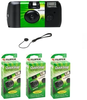 QuickSnap Flash 400 One Time Use 35mm Camera with Flash (3-Pack) QuickSnap Flash 400 One Time Use 35mm Camera with Flash (3-Pack)