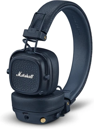 Major V Wireless On-Ear Bluetooth Headphones - Midnight Blue 100+ Hr Playtime Microphone for Calls Lightweight Foldable Design for Travel Detachable Audio Cable Major V Wireless On-Ear Bluetooth Headphones - Midnight Blue 100+ Hr Playtime Microphone for Calls Lightweight Foldable Design for Travel Detachable Audio Cable