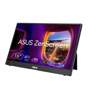 ZenScreen MB16AHVE 15.6 Inch 1080p Portable Monitor Kickstand, Anti-Glare, Blue Light Filter, Mini HDMI, Tripod mountable, Protective Sleeve, Travel Display for MacBook and PC ZenScreen MB16AHVE 15.6 Inch 1080p Portable Monitor Kickstand, Anti-Glare, Blue Light Filter, Mini HDMI, Tripod mountable, Protective Sleeve, Travel Display for MacBook and PC