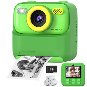 Kids Instant Digital Cameras for Boys and Girls, 1080P HD Dual-Lens Selfie Digital Camera with Print Paper & TF Card, Christmas Birthday Gifts Toys for Toddler and Teenagers Age 3-16 Years Old Kids Instant Digital Cameras for Boys and Girls, 1080P HD Dual-Lens Selfie Digital Camera with Print Paper & TF Card, Christmas Birthday Gifts Toys for Toddler and Teenagers Age 3-16 Years Old