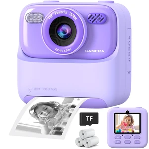Kids Instant Digital Cameras for Boys and Girls, 1080P HD Dual-Lens Selfie Digital Camera with Print Paper & TF Card, Christmas Birthday Gifts Toys for Toddler and Teenagers Age 3-16 Years Old Kids Instant Digital Cameras for Boys and Girls, 1080P HD Dual-Lens Selfie Digital Camera with Print Paper & TF Card, Christmas Birthday Gifts Toys for Toddler and Teenagers Age 3-16 Years Old