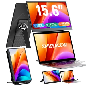 Laptop Screen Extender, 15.6" Fhd Portable Monitor With Dual Stands 360° Rotating Dual Stand, Detachable & 5-in-1 Modes & Vesa 75x75 Smart Display For 12-17.3" Laptops, Remote Work &Travel Laptop Screen Extender, 15.6" Fhd Portable Monitor With Dual Stands 360° Rotating Dual Stand, Detachable & 5-in-1 Modes & Vesa 75x75 Smart Display For 12-17.3" Laptops, Remote Work &Travel