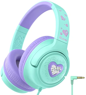 C371 Kids Headphones with Cord for School Boys Girls Travel Gift SafeSound Tech3.0, Stereo Sound, 3.5mm Jack, Foldable, Durable Headband, Safe Wired Headphones for Kids, Cream Green C371 Kids Headphones with Cord for School Boys Girls Travel Gift SafeSound Tech3.0, Stereo Sound, 3.5mm Jack, Foldable, Durable Headband, Safe Wired Headphones for Kids, Cream Green