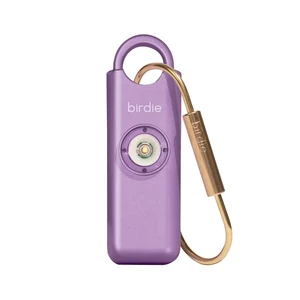 Shes BirdieThe Original Personal Safety Alarm for Women by WomenLoud Siren, Strobe Light and Key Chain in a Variety of Colors (Metallic Lavender) Shes BirdieThe Original Personal Safety Alarm for Women by WomenLoud Siren, Strobe Light and Key Chain in a Variety of Colors (Metallic Lavender)
