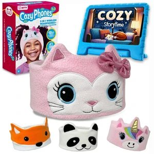 Toddler Headphones Wireless, Kids Bluetooth Earphones, Safe Volume - Wired School Headphones for Kids with 3.5 MM Jack and Travel Bag - Toddler Airplane Accessories for Boys & Girls - Kitty Toddler Headphones Wireless, Kids Bluetooth Earphones, Safe Volume - Wired School Headphones for Kids with 3.5 MM Jack and Travel Bag - Toddler Airplane Accessories for Boys & Girls - Kitty