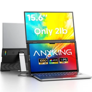 Laptop Screen Extender 15.6" FHD 1080P IPS Portable Monitor Above Laptop Ultra-Thin Aluminum Alloy Build, Clamp-On Design, USB-C One-Cable Setup, Extend & Mirror Modes for Work, Study & Travel Laptop Screen Extender 15.6" FHD 1080P IPS Portable Monitor Above Laptop Ultra-Thin Aluminum Alloy Build, Clamp-On Design, USB-C One-Cable Setup, Extend & Mirror Modes for Work, Study & Travel
