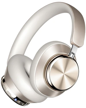 Y03 Bluetooth Headphones Wireless Active Noise Cancelling Over Ear Headphones 48 Hours Playtime High Sound Quality 6 EQ Music Mode Headphones with Soft Ear Cushion - Starlight Y03 Bluetooth Headphones Wireless Active Noise Cancelling Over Ear Headphones 48 Hours Playtime High Sound Quality 6 EQ Music Mode Headphones with Soft Ear Cushion - Starlight