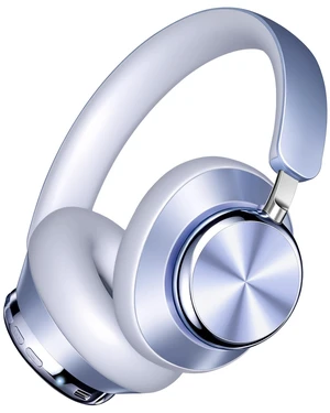 Y03 Bluetooth Headphones Wireless Active Noise Cancelling Over Ear Headphones 48 Hours Playtime High Sound Quality 6 EQ Music Mode Headphones with Soft Ear Cushion - Blue Y03 Bluetooth Headphones Wireless Active Noise Cancelling Over Ear Headphones 48 Hours Playtime High Sound Quality 6 EQ Music Mode Headphones with Soft Ear Cushion - Blue