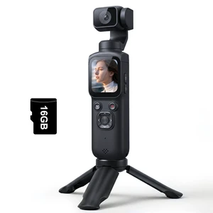 4K Vlogging Camera, Pocket Digital Camera, 330° Rotating Lens Auto subject framing and WiFi sharing for YouTube, TikTok and travel, includes 16GB card, mini tripod and carrying bag 4K Vlogging Camera, Pocket Digital Camera, 330° Rotating Lens Auto subject framing and WiFi sharing for YouTube, TikTok and travel, includes 16GB card, mini tripod and carrying bag