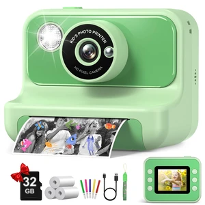 Kids Camera Instant Print, Christmas Birthday Gifts for Girls and Boys Kids Camera 1080P HD Video Digital Toddler Camera Toy for 3 4 5 6 7 8 9 10 11 12 Years Old Kids Camera Instant Print, Christmas Birthday Gifts for Girls and Boys Kids Camera 1080P HD Video Digital Toddler Camera Toy for 3 4 5 6 7 8 9 10 11 12 Years Old